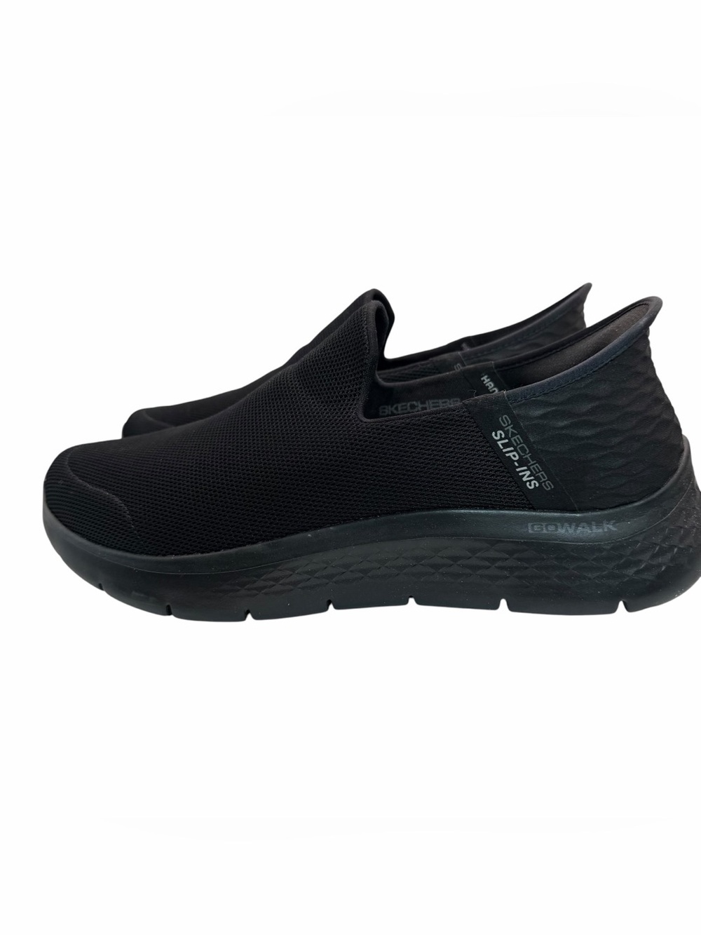 Skechers Black Slip-On GOwalk Sneakers